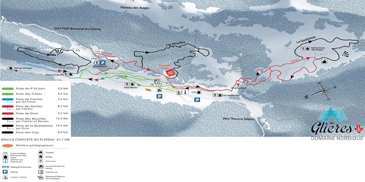 Gite Les Lanfiannes Thorens-Glières Eksteriør bilde